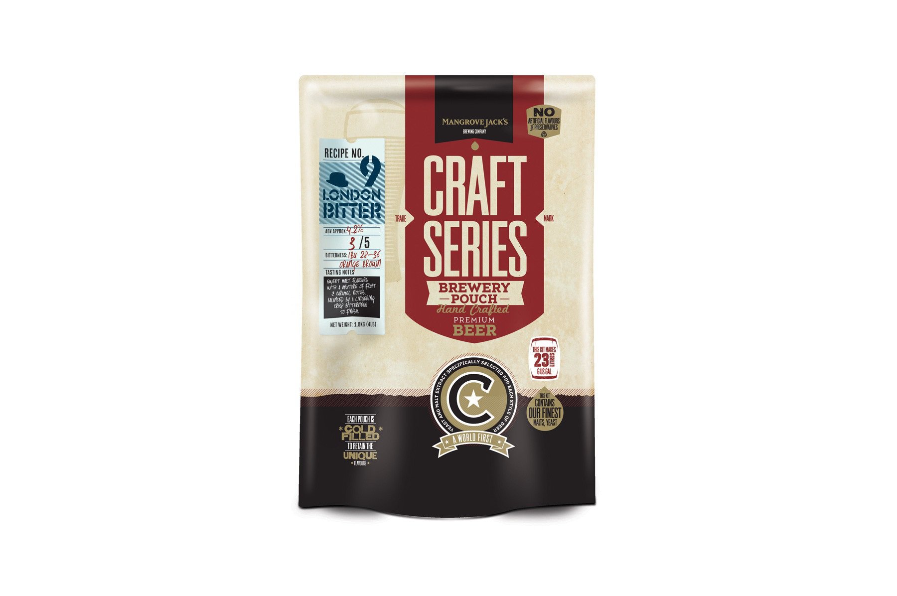 Купить Mangrove Jack's Craft Series London Bitter Pouch 1,8 кг в Воронеже