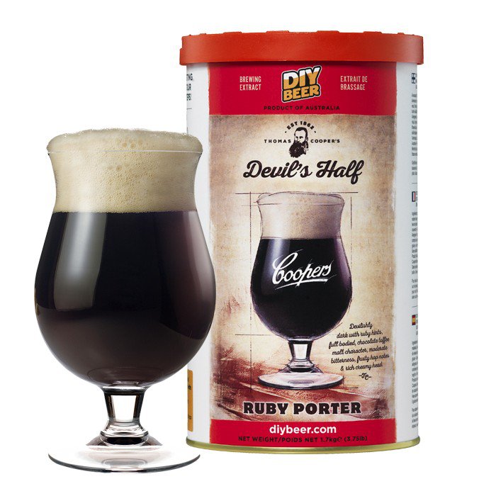 Купить Coopers Devils Half Ruby Porter 1,7 кг в Воронеже