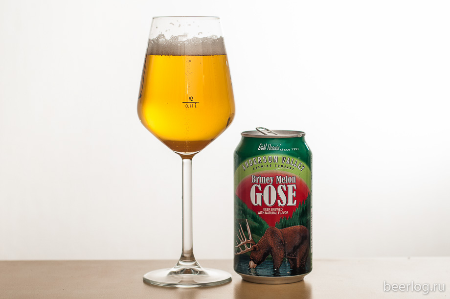 Крафтовый понедельник: Anderson Valley Briney Melon Gose