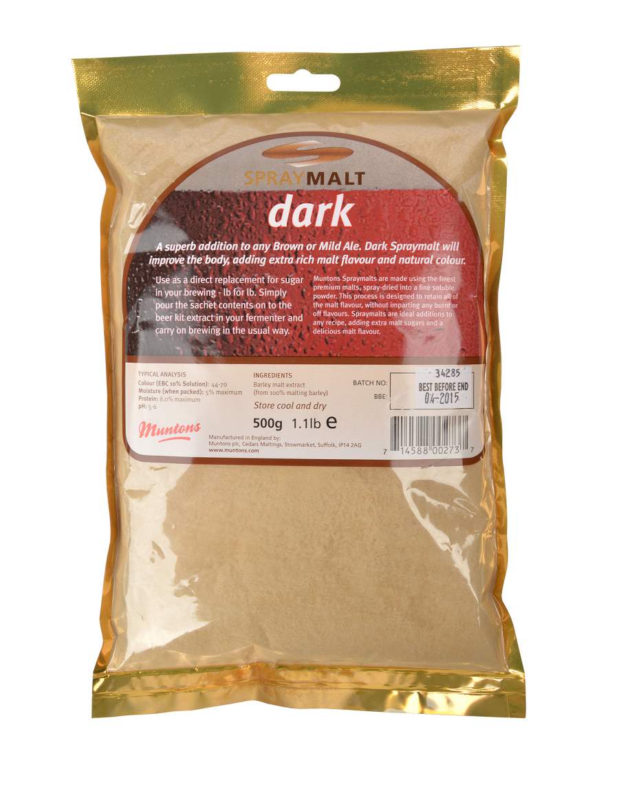 Купить Неохмеленный экстракт Muntons Dark 0,5 кг в Воронеже