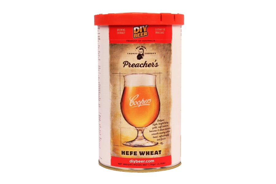 Купить Coopers Preacher's Hefe Wheat Beer 1,7 кг в Воронеже