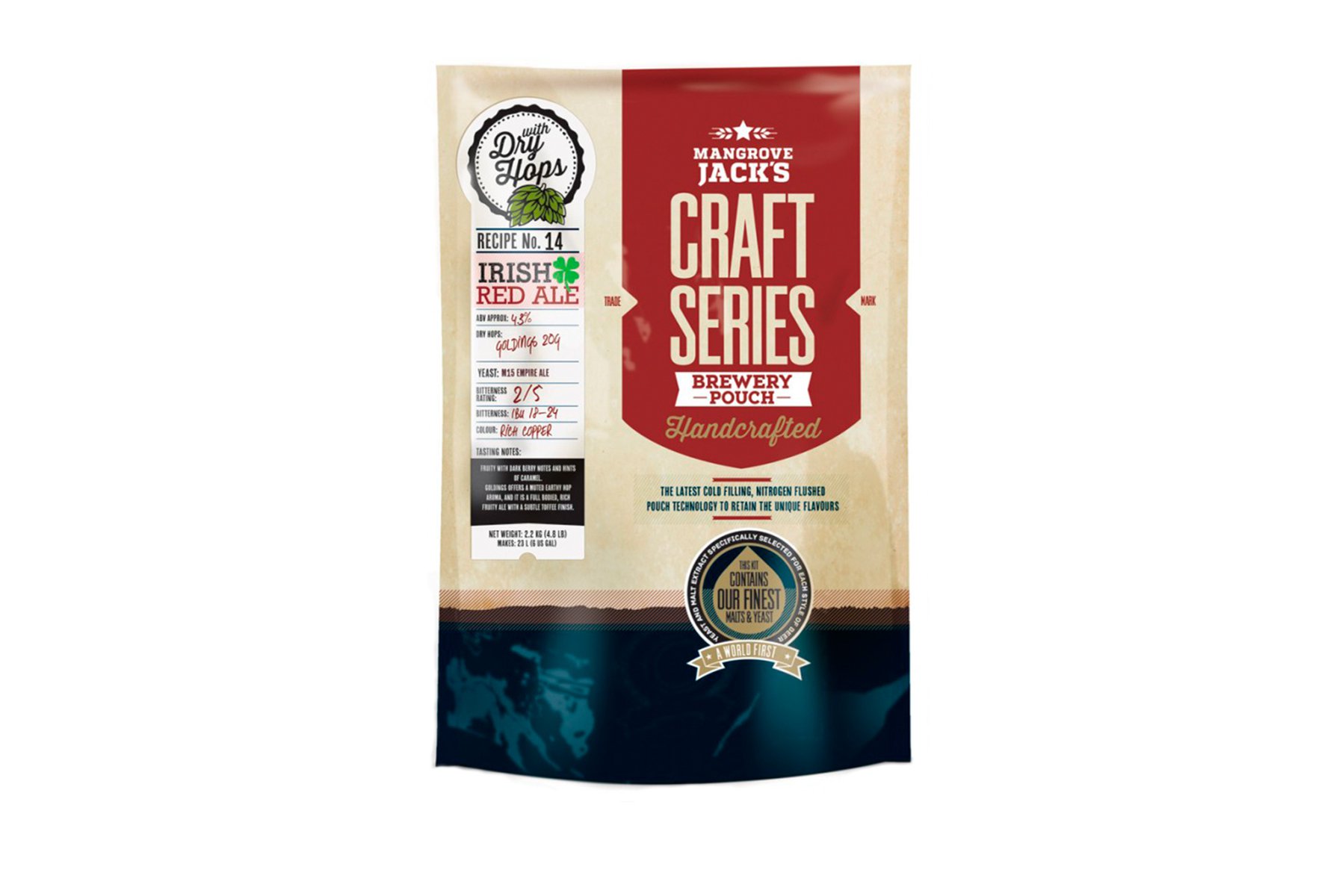 Купить Mangrove Jack's Craft Series Irish Red Ale 2,2 кг в Воронеже
