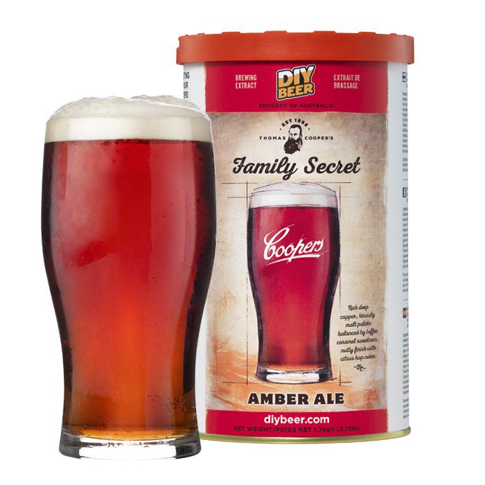 Купить Coopers Family Secret Amber Ale 1,7 кг в Воронеже