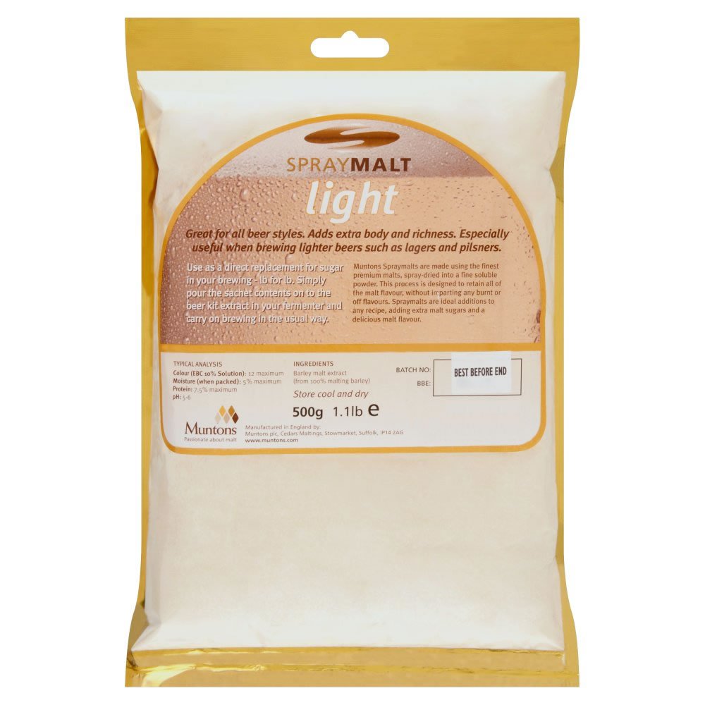 Купить Неохмеленный экстракт Muntons Light 0,5 кг в Воронеже